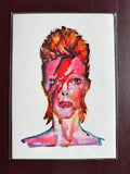 "ALADDIN SANE" fine art print (A4)