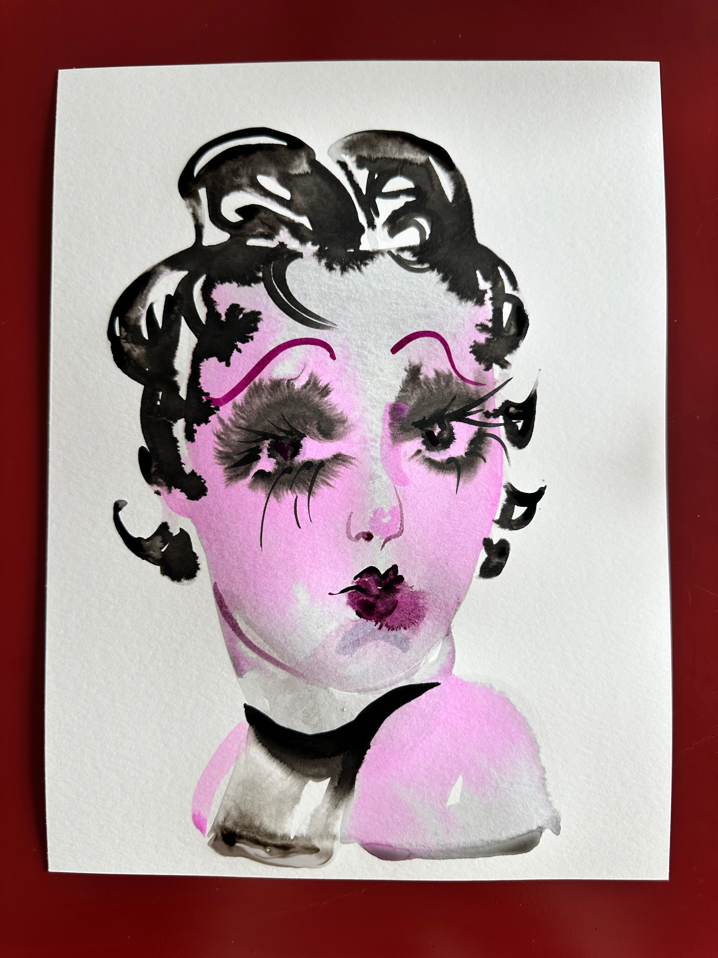 "Betty Boop" original artwork