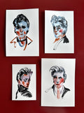 "Side of him" a series of original miniatures