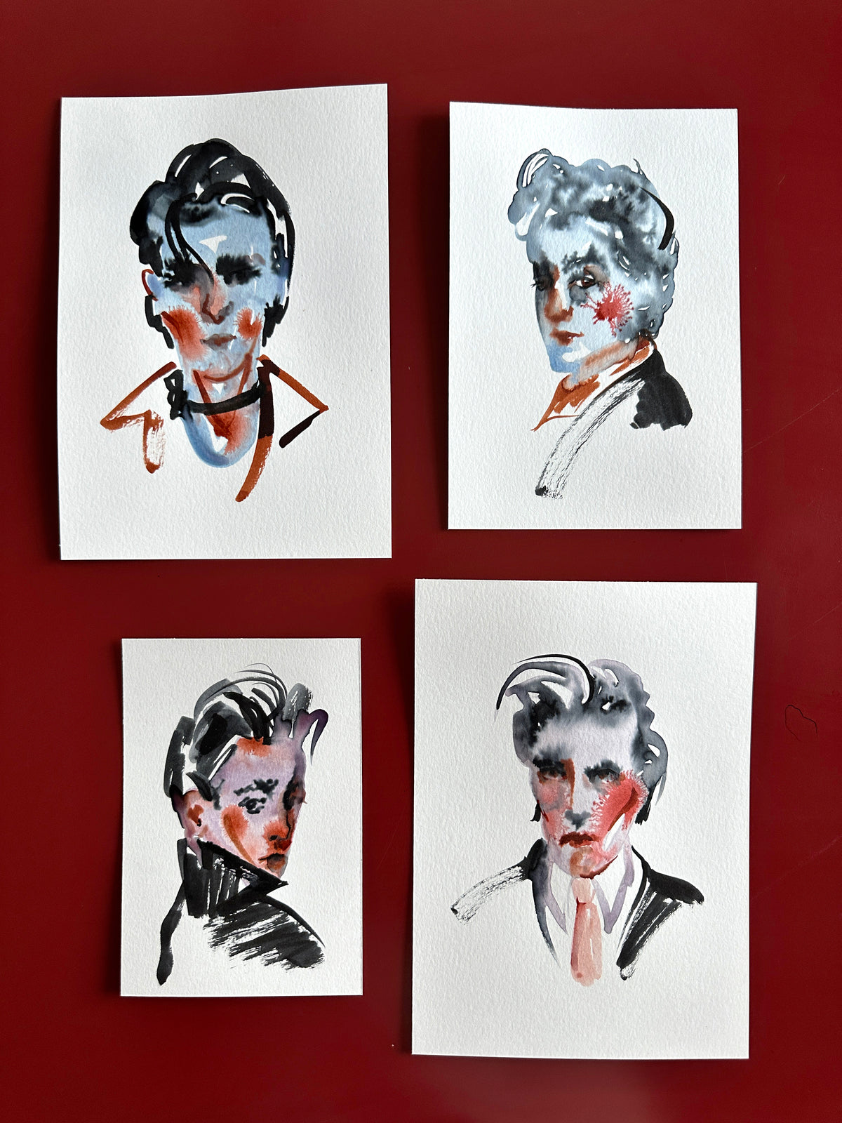 "Side of him" a series of original miniatures