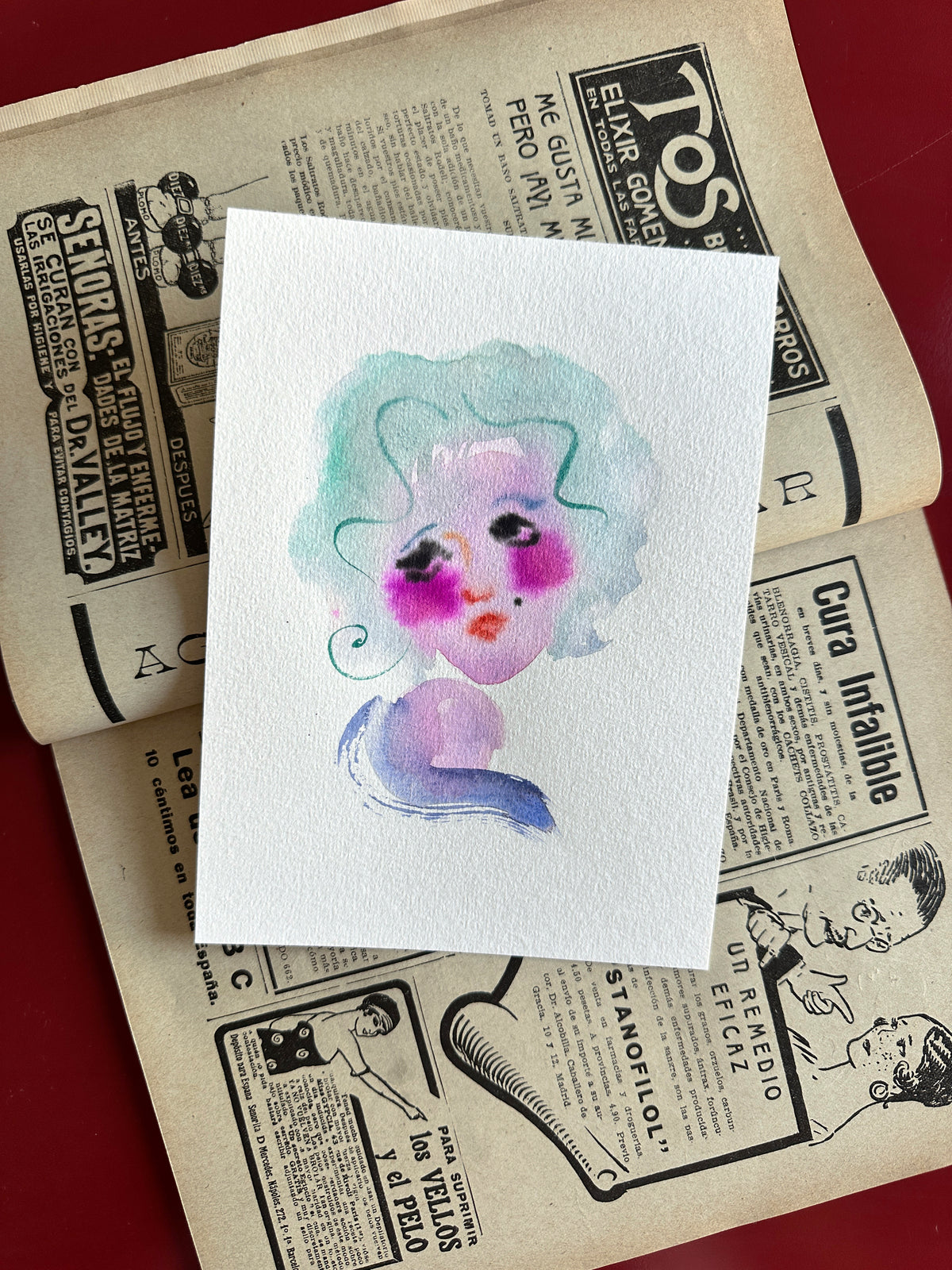 "Las Divas" a series of original miniatures