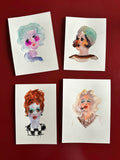 "Las Divas" a series of original miniatures