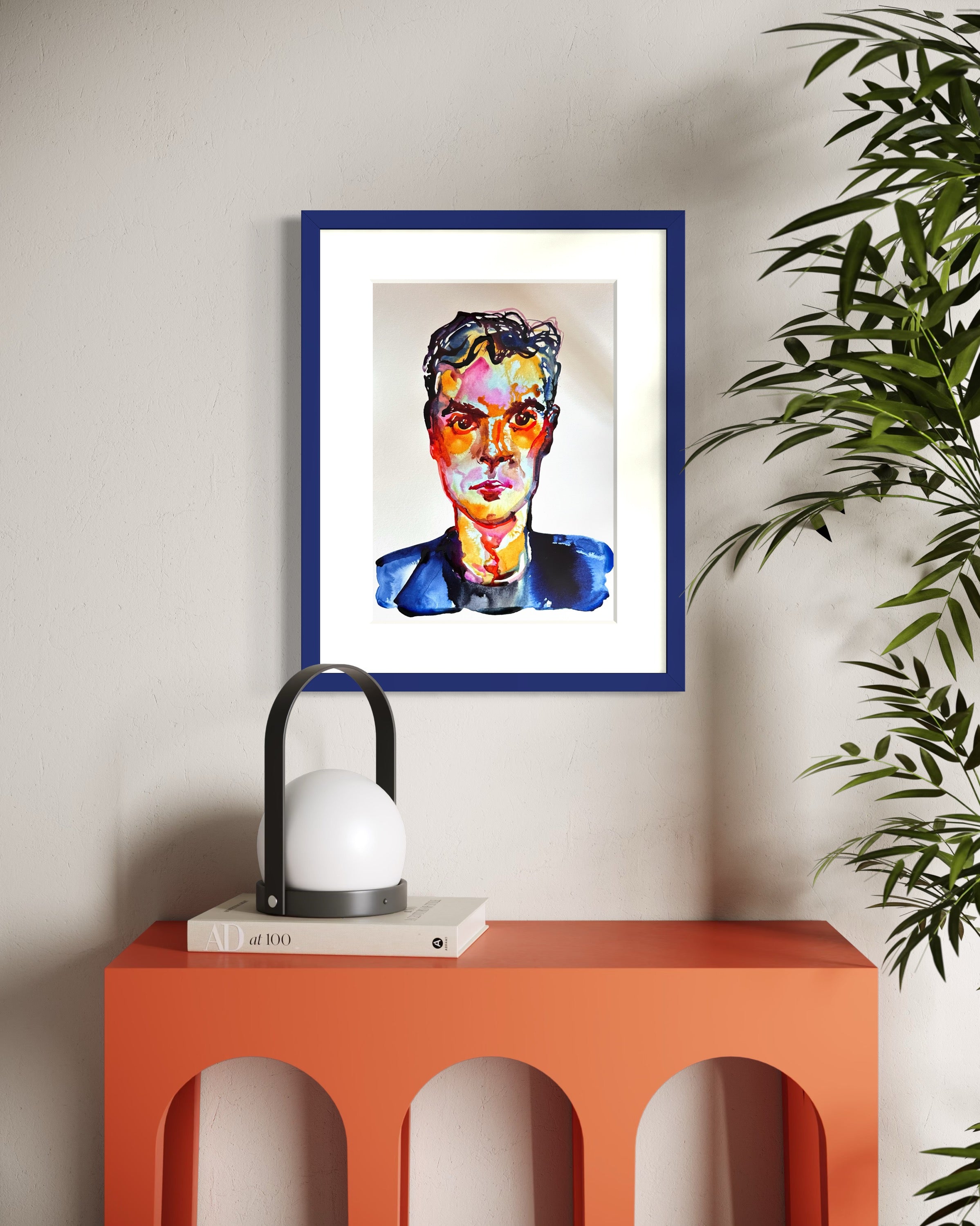 "David Byrne" original artwork