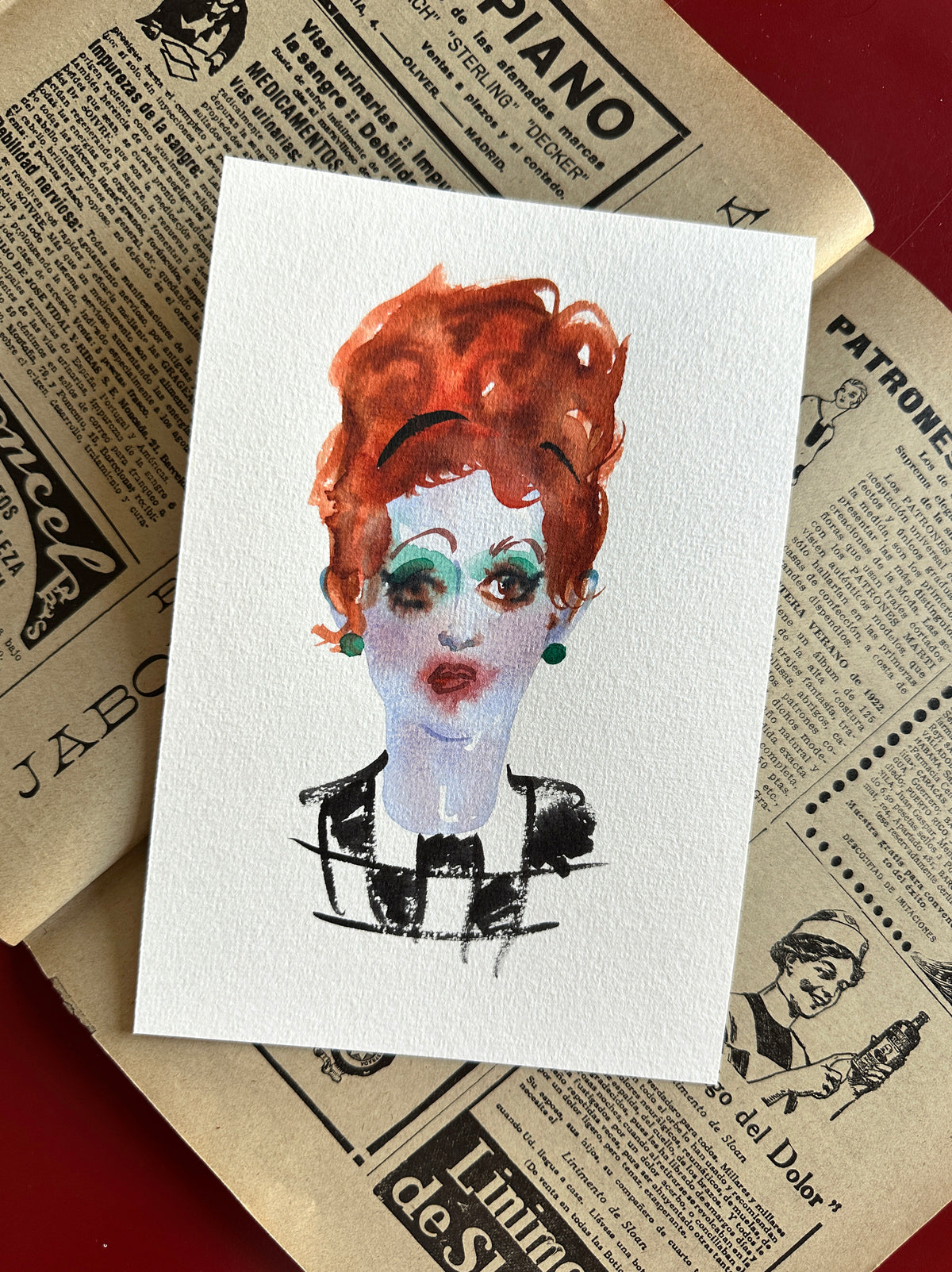 "Las Divas" a series of original miniatures