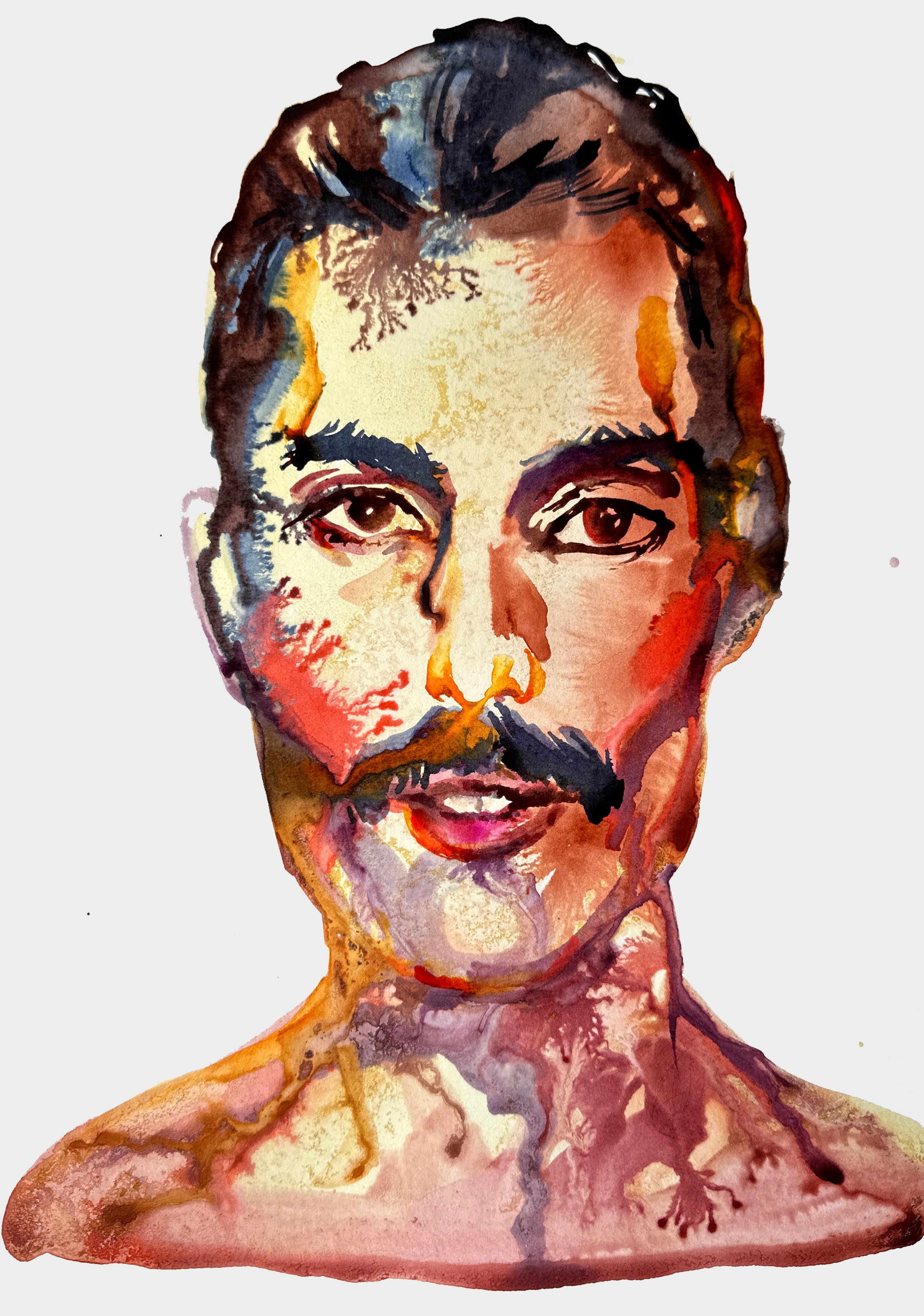 "FREDDIE" original artwork