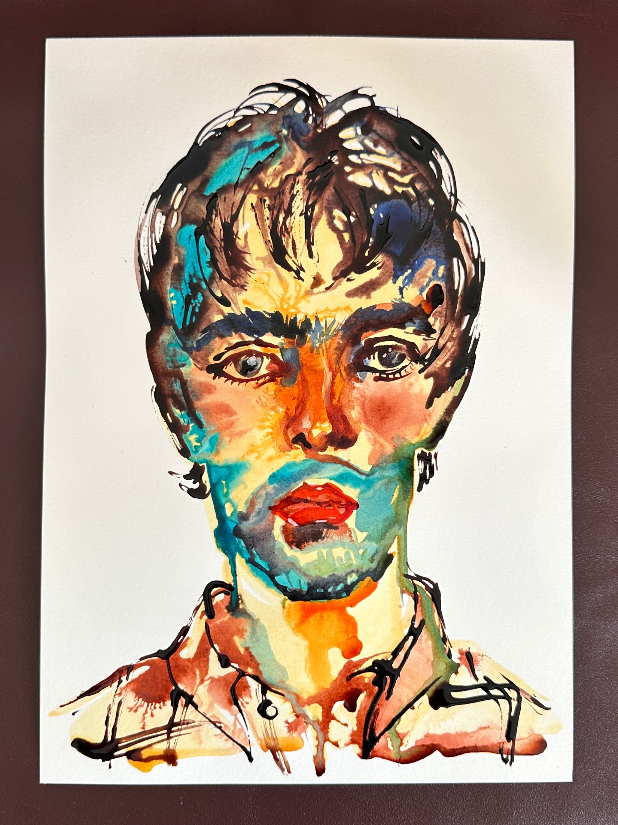 "Liam" original artwork