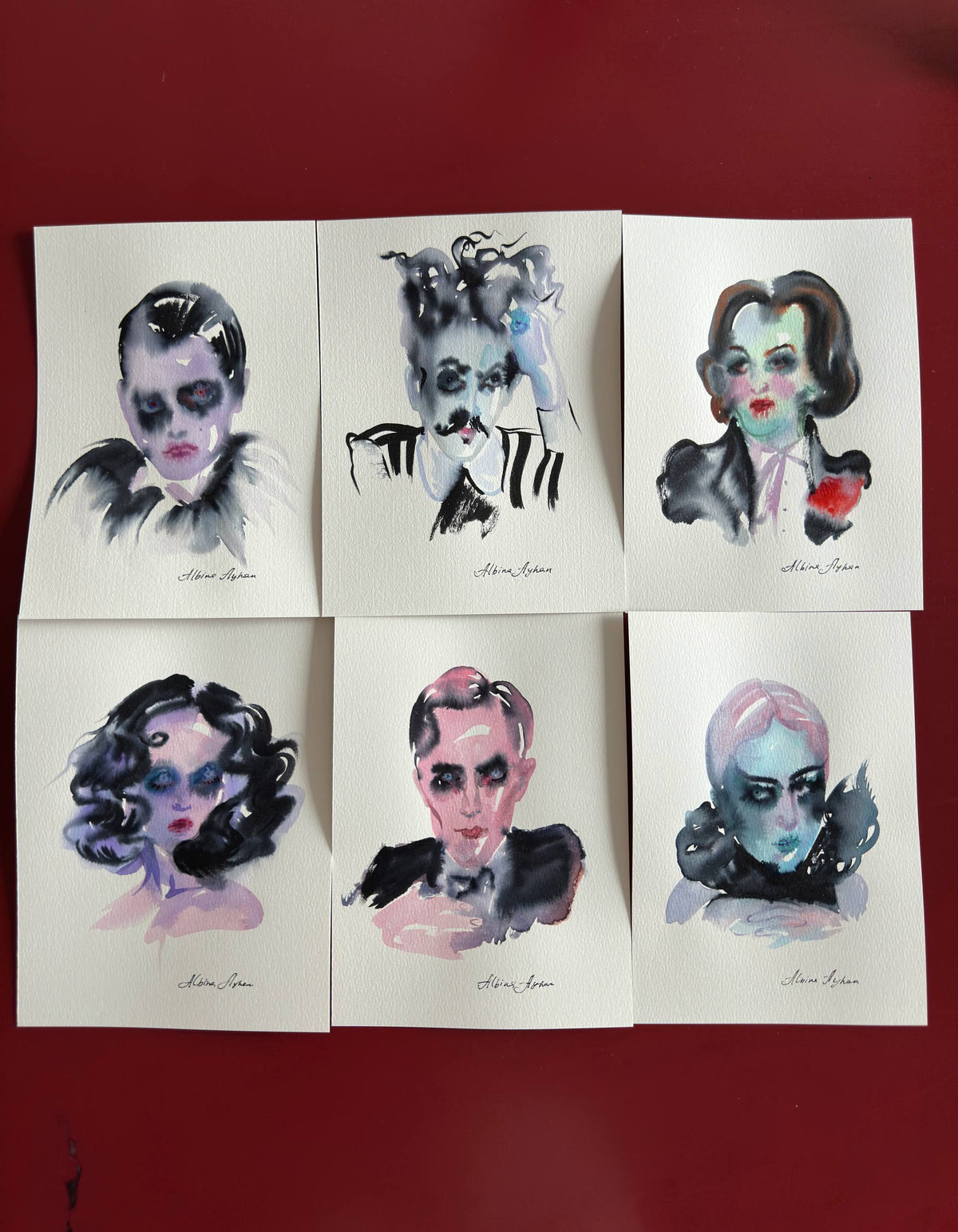 "A family secret" a series of original miniatures