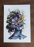 "Moonflower" giclee print (A3)