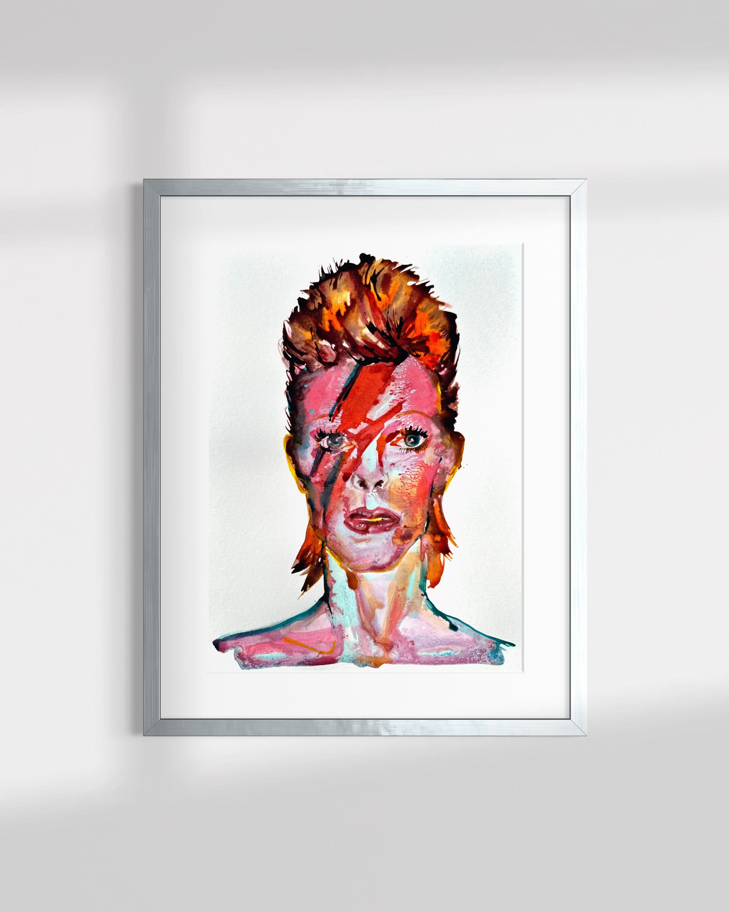 "Aladdin Sane" original artwork