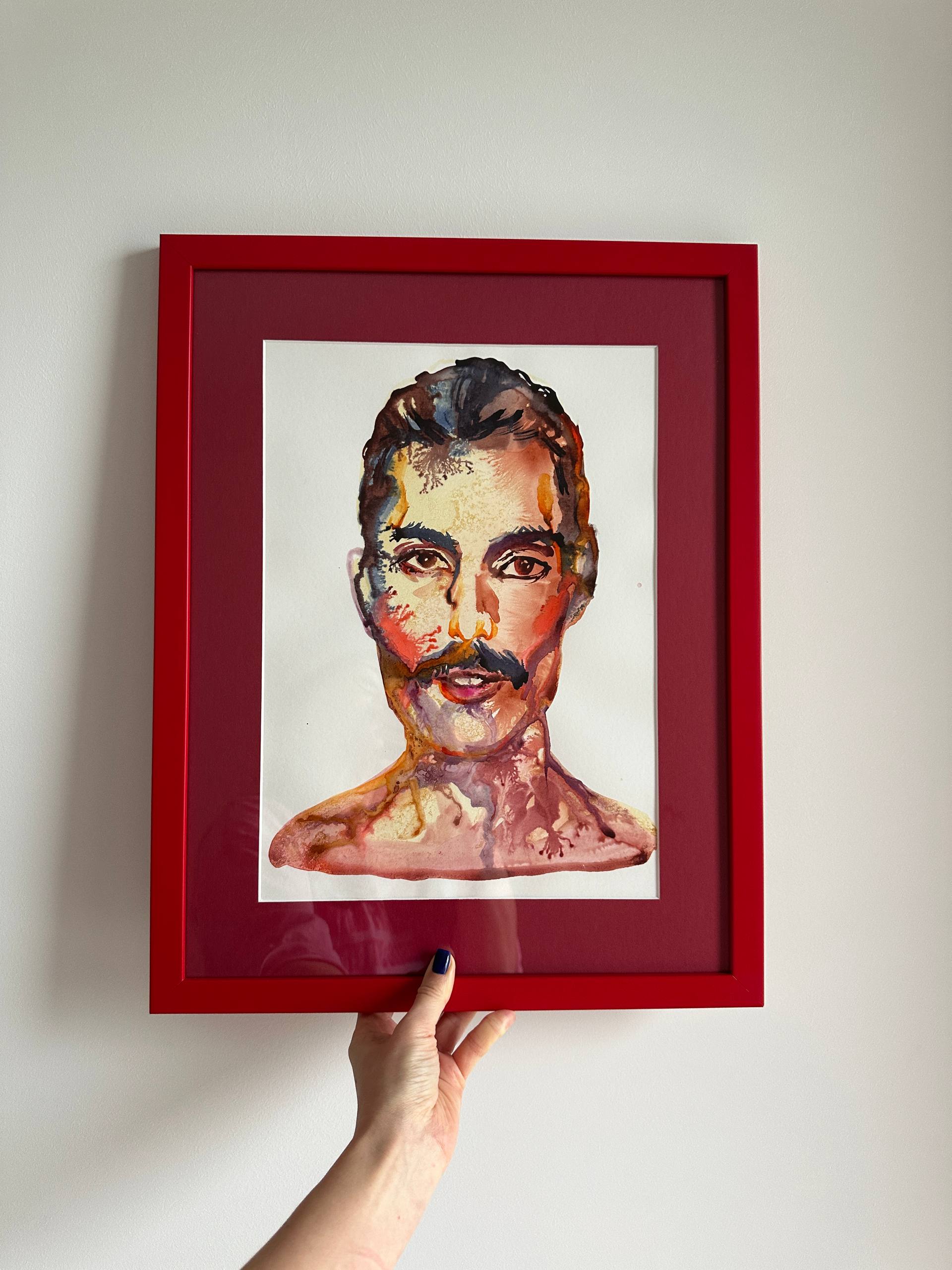 "FREDDIE" original artwork